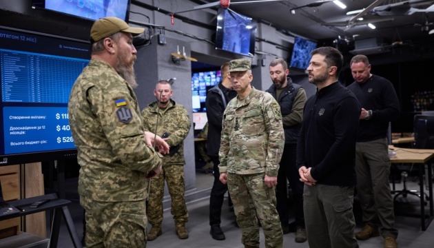 Зеленський відзначив нагородами бійців Сил безпілотних систем