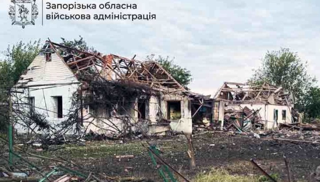 In Region Saporischschja 14 Ortschaften beschossen