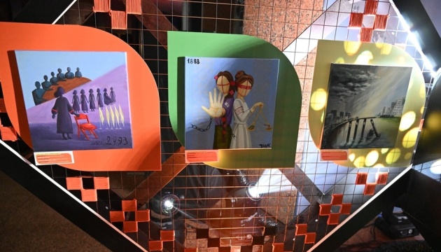 У Києві представили мистецький проєкт, що візуалізує Резолюцію ООН «Жінки, мир, безпека»