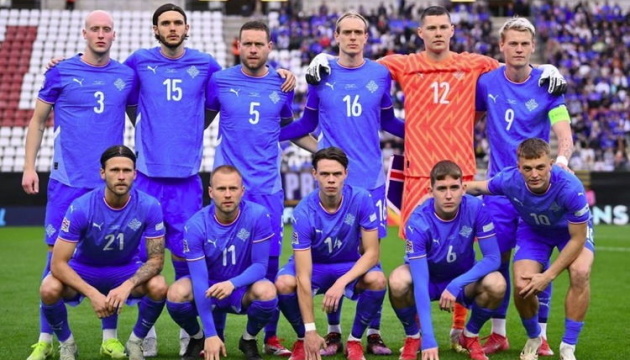 Відомий склад футболістів Ісландії на матчі з Азербайджаном та Україною