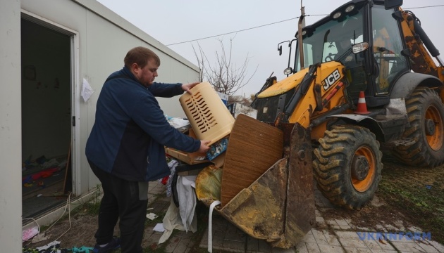 У Харкові почали демонтаж модульного містечка для переселенців: залишаються дев’ятеро мешканців