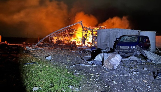 L`attaque russe contre une installation de DTEK dans la région d'Odessa