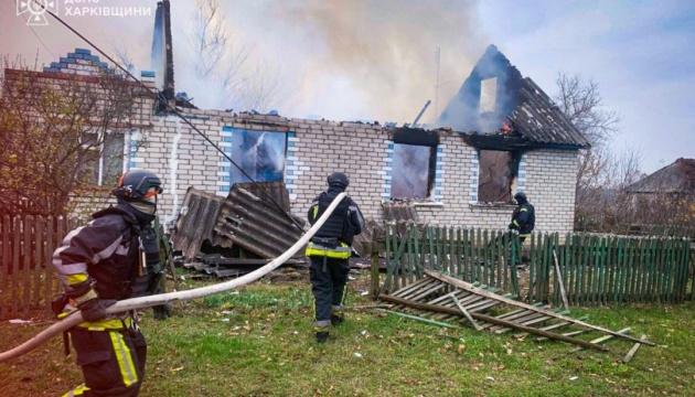 Russian drone hit house in Kharkiv region, woman killed