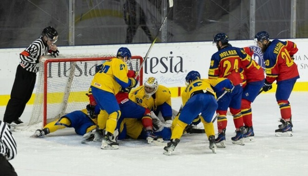 Збірна України перемогла хокеїстів Румунії у Європейському кубку націй