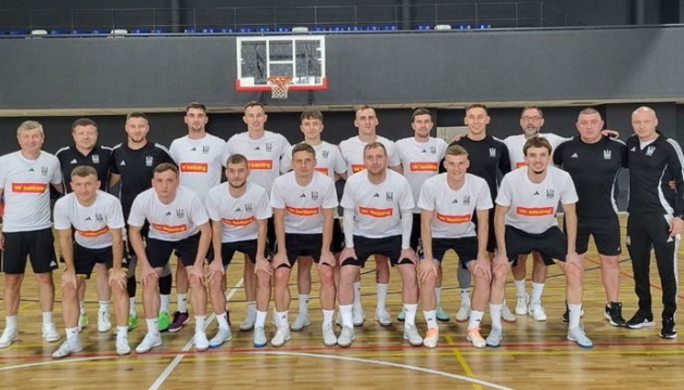Сьогодні українські футзалісти зіграють товариський матч у Франції