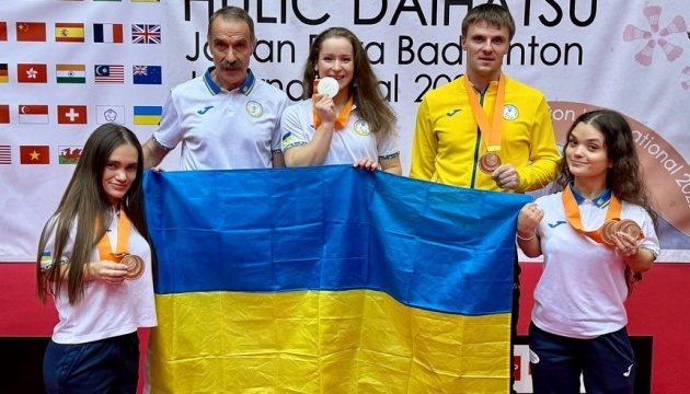 Українські паралімпійці здобули медалі турніру з бадмінтону у Токіо