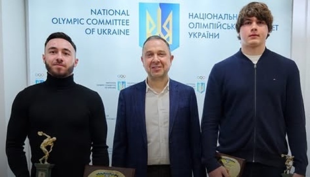 НОК України нагородив лауреатів спортивного жовтня