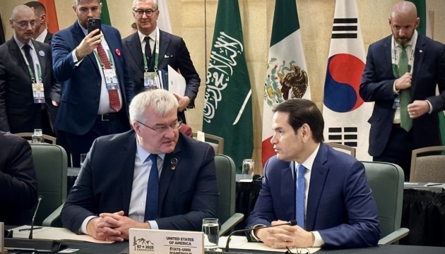 Сибіга на полях зустрічі G7 розповів Рубіо про ситуацію на фронті