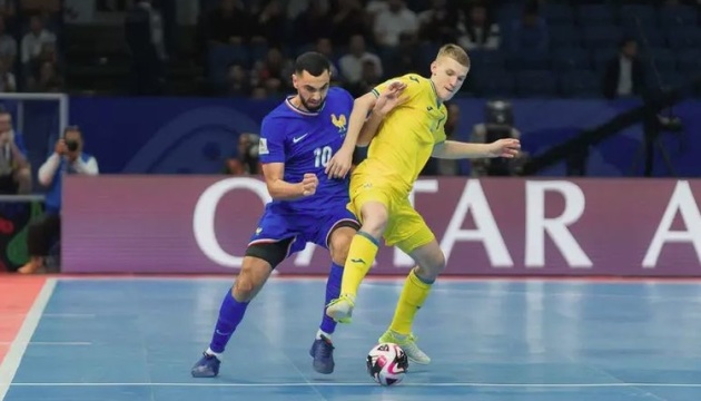 L’équipe nationale ukrainienne de futsal s’impose face à la France en match amical