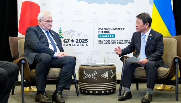 「今日のウクライナは明日の東アジアかもしれない」という強い危機感で取り組んでいる＝茂木日本外相