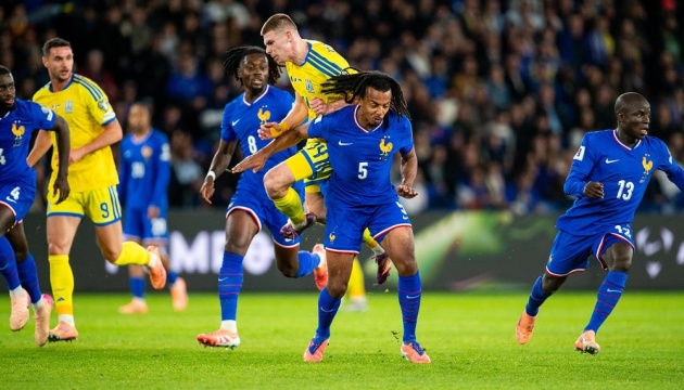 Збірна України поступилася футболістам Франції у відборі на ЧС-2026