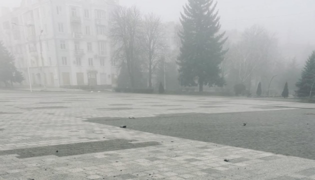 У Краматорську ворожий дрон «Молнія-2» влучив по площі Миру