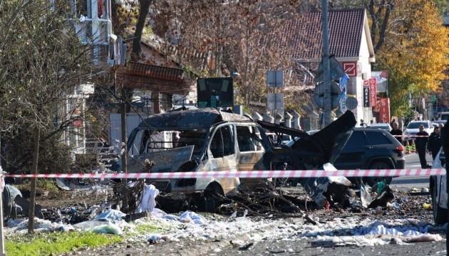 Наслідки шахедної атаки по Чорноморську / Фото: Ніна Ляшонок, Укрінформ