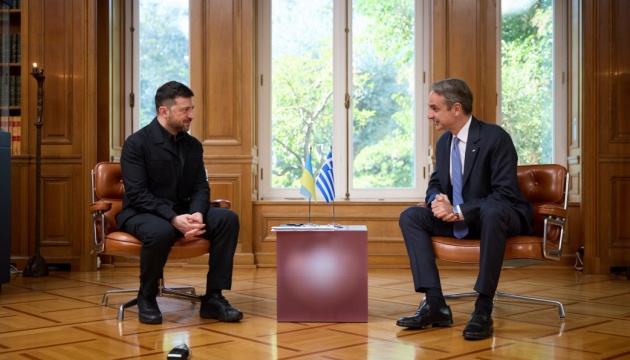 President Zelensky of Ukraine, PM Mitsotakis of Greece outline development of bilateral relations