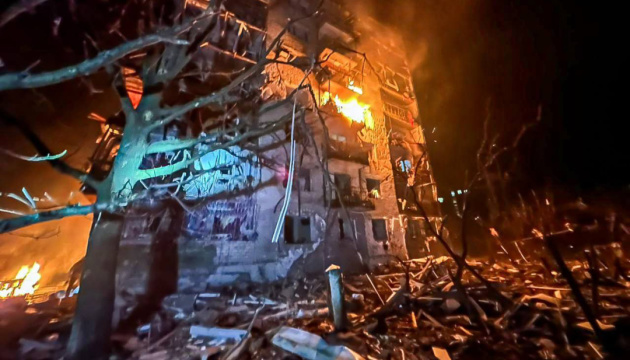 Three killed in Russian missile strike on Balakliia