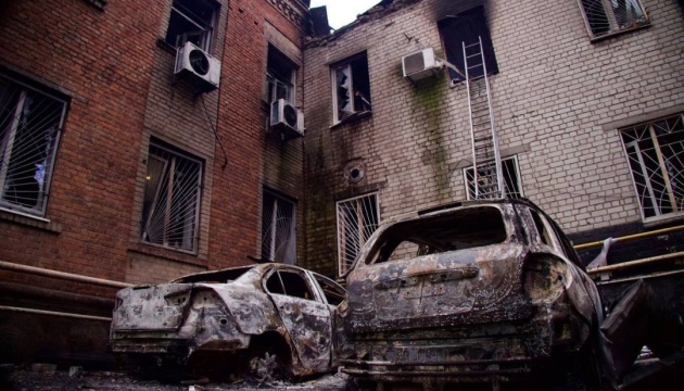 Massive drone attack hits Dnipro: two injured, fires rage across city