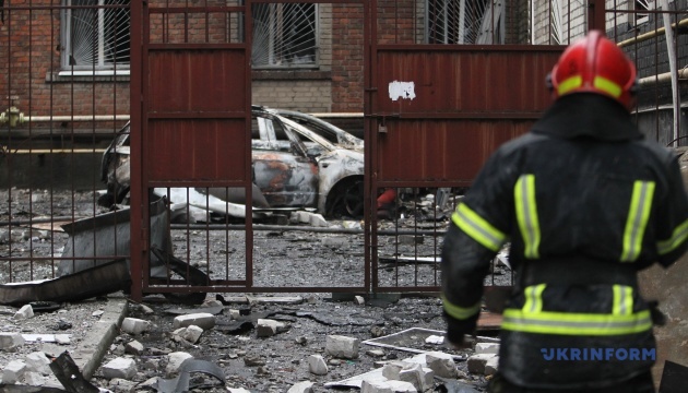 Наслідки масованого удару по Дніпру / Фото: Микола М’якшиков, Укрінформ 
