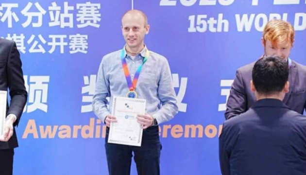 Юрій Анікеєв виграв етап Кубка світу з шашок 100 у Китаї