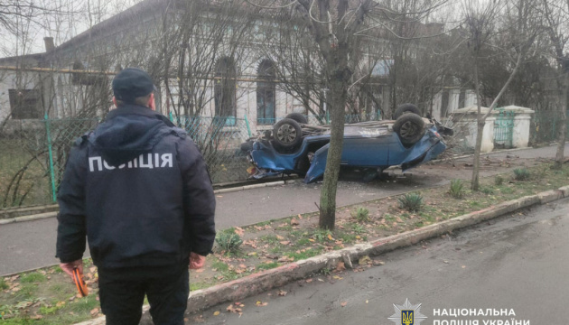 На Одещині водій тікав від поліції - автівку відкинуло на жінку з немовлям