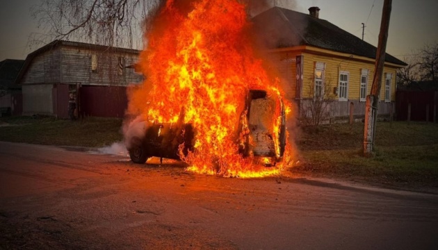 Russian forces shell three areas of Chernihiv region, causing damage