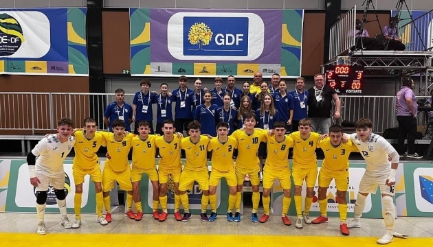 Збірні України - срібні призери чемпіонатів світу з футзалу серед учнів