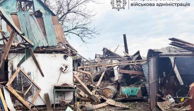 Enemy attacks 16 settlements in Zaporizhzhia region over previous day 