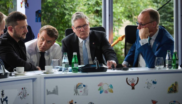 Leaders of Ukraine, Germany, France, and United Kingdom align positions on achieving peace