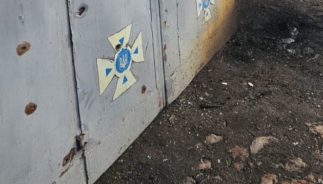 Invaders strike fire station in Orikhiv