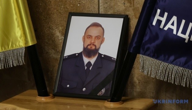 У Харкові попрощалися з поліцейським Сергієм Шоптенком