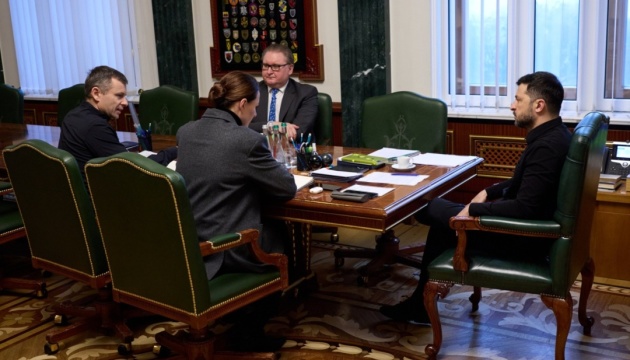 Zełenski spotkał się z przedstawicielami rządu na temat stabilności finansowej, sytuacji w sektorze obronnym i energetycznym