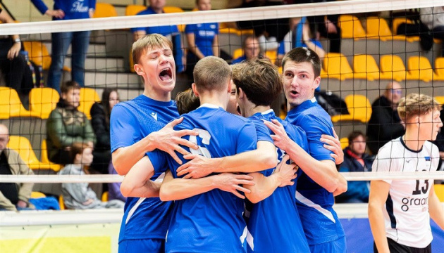 Юнацька збірна України U18 переграла волейболістів Естонії і зіграє у фіналі EEVZA