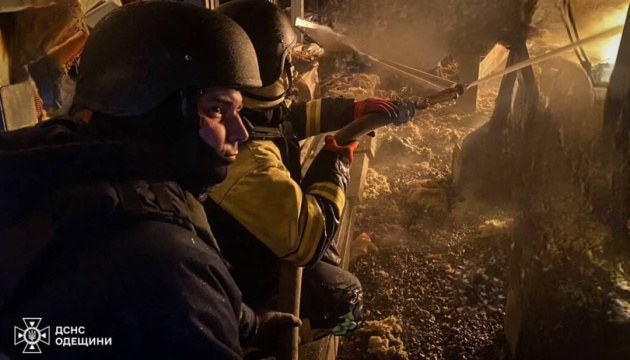 РФ атакувала Одещину дронами, є влучання в енергетичні об’єкти