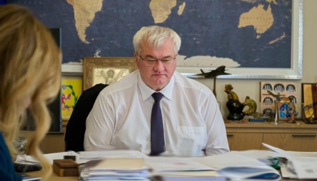 Ukraine’s FM coordinates positions with six European counterparts following Geneva talks