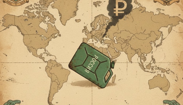 Путінська каністра іржавіє в новому багатополярному світі 