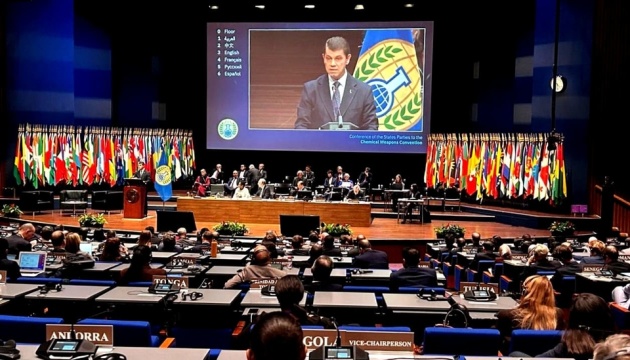 Україна мобілізує підтримку партнерів перед голосуванням за склад Виконавчої ради ОЗХЗ