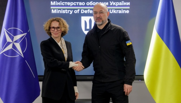 Шмигаль зустрівся із заступницею Рютте - говорили про сталу підтримку Сил оборони