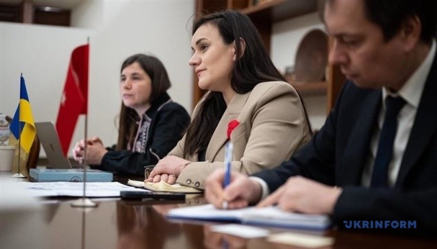 Бережна обговорила з послом Туреччини потенційні партнерства у сфери культури