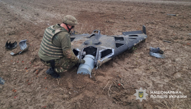 На Чернігівщині знешкодили бойову частину збитого російського безпілотника