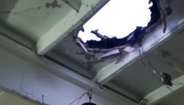 Russians damage municipal enterprise in Dnipro district of Kherson