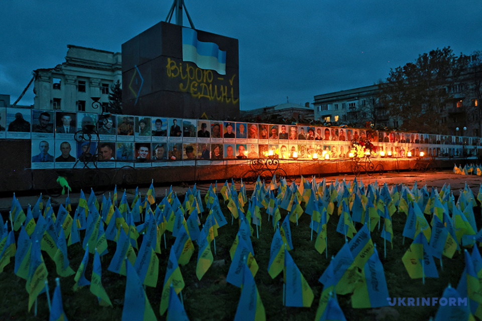 Aniversario de la liberación de Jersón / Foto: Nina Lyashonok, Ukrinform
