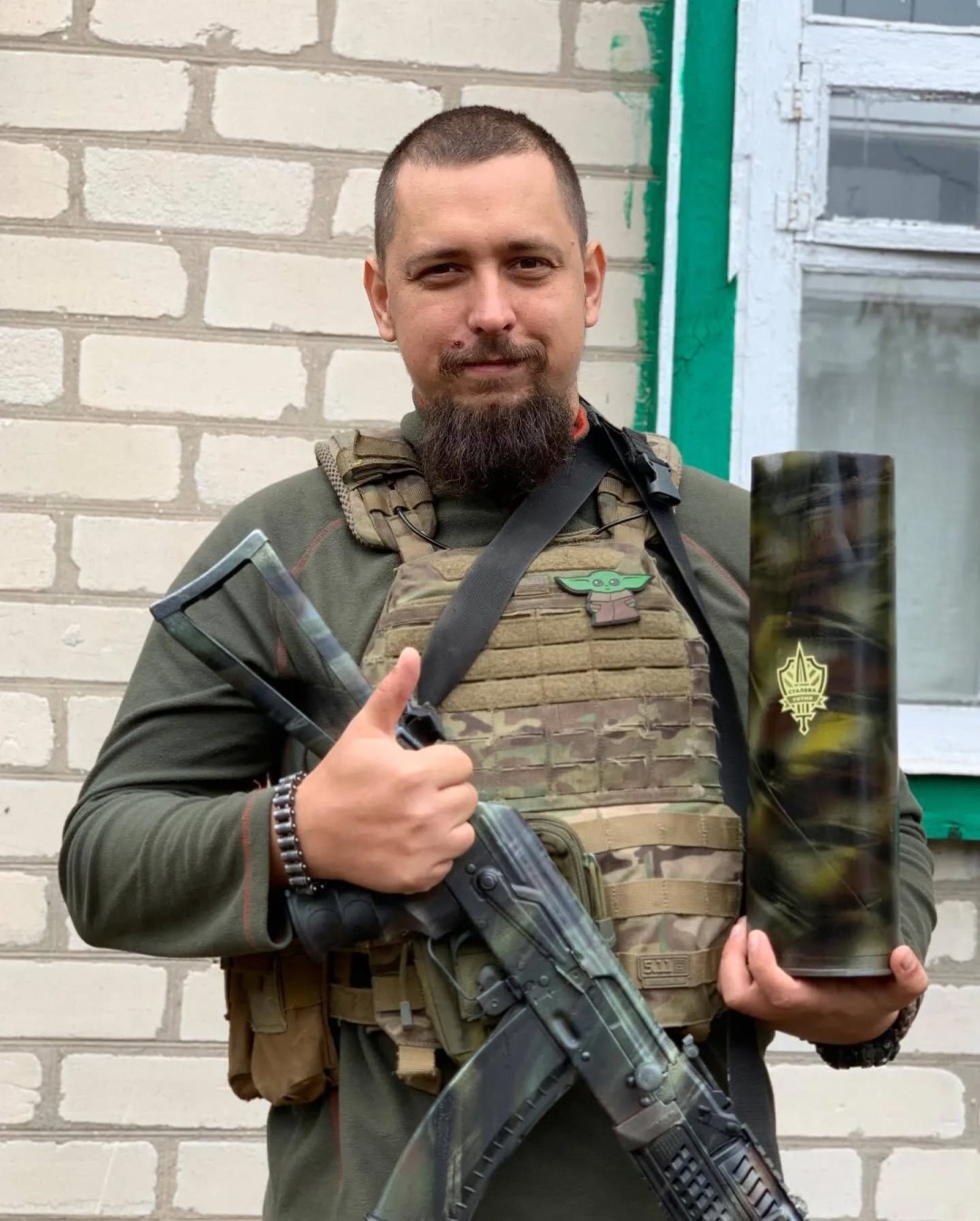 Памʼяті добровольців Сергія Коновала (позивний «Норд») і Тараса Петришина (позивний «Химера»)