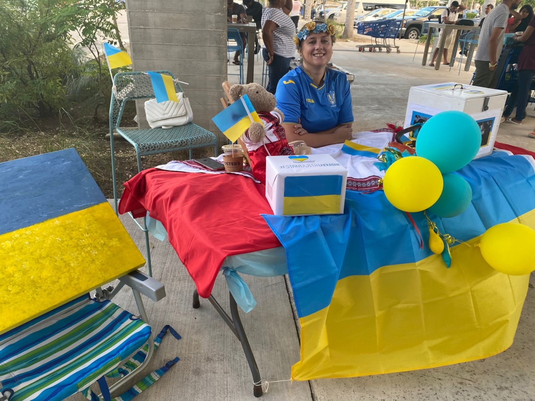 Акція в межах збору коштів на обладання для розмінування