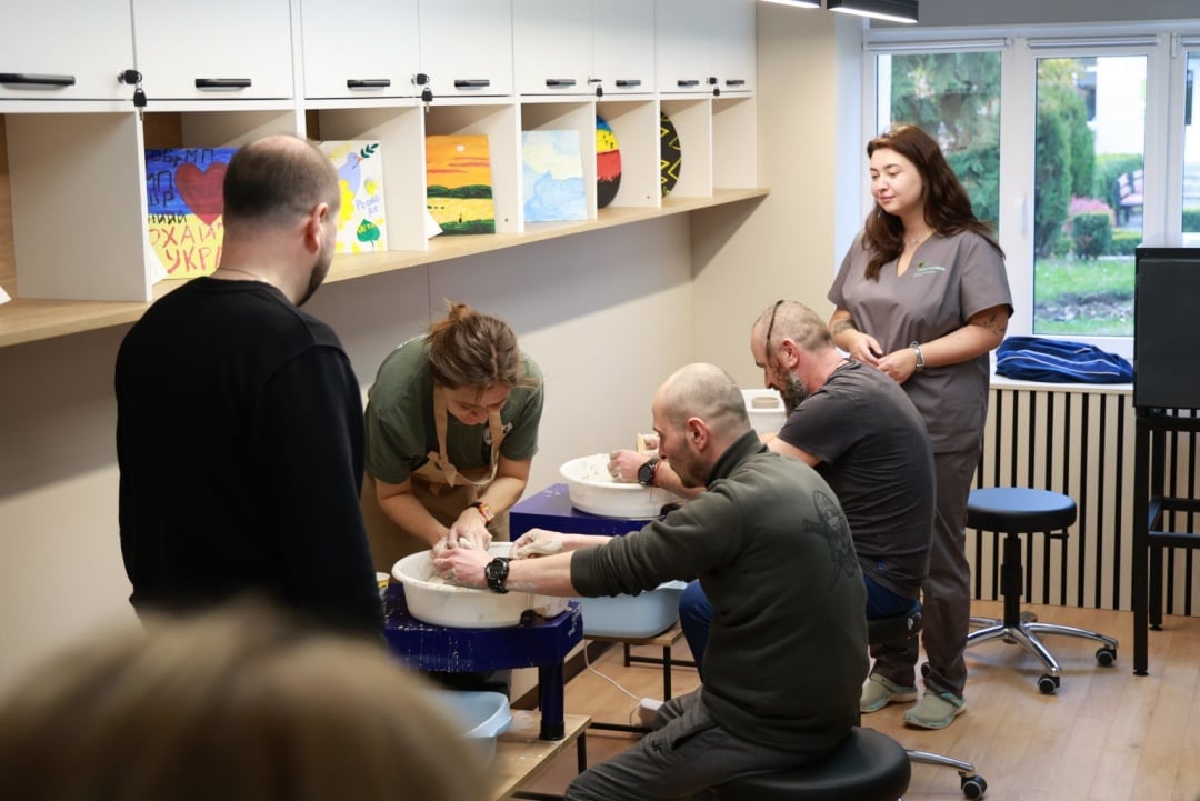 У центрі ментального здоров’я на Хмельниччині. Фото: Хмельницька ОВА