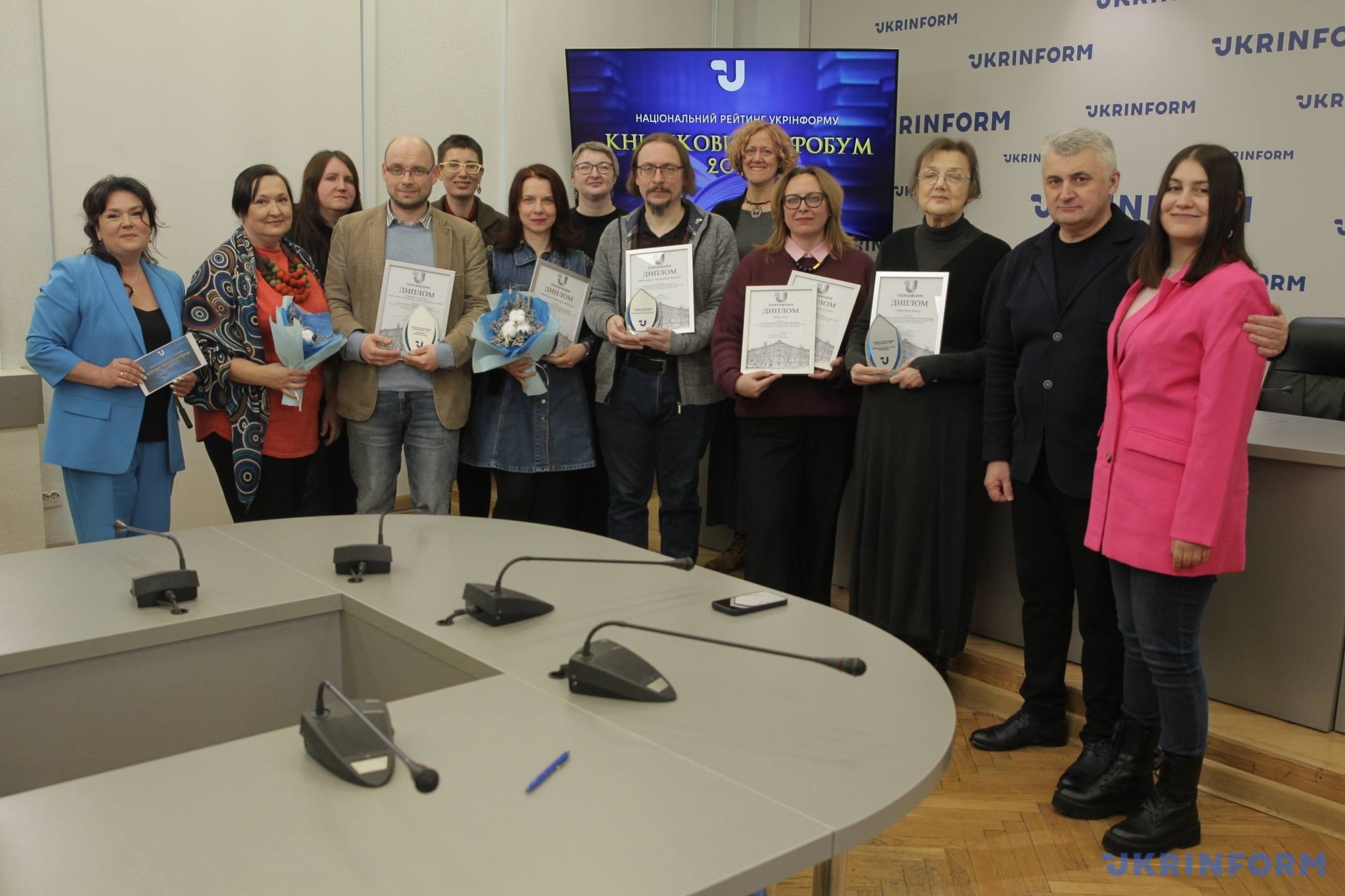 Учасники церемонії нагородження