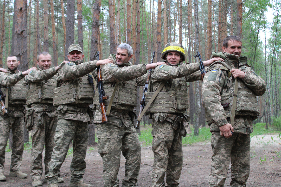Новобранці під час курсу психологічної адаптації