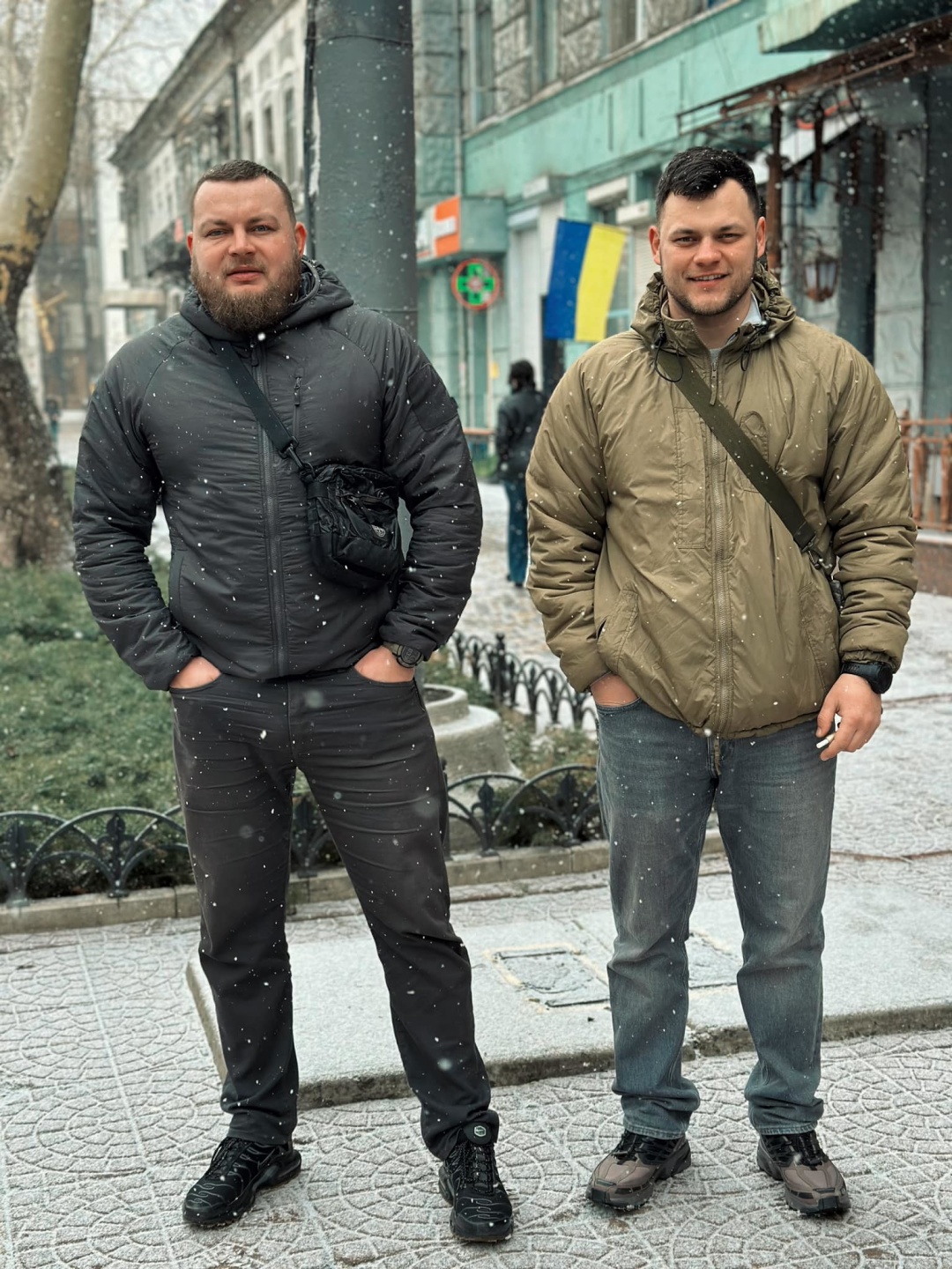 Дем'ян Ганул (ліворуч). Фото з фейсбука Ганула