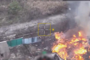 Border guards destroy enemy depot, communications antenna on Southern Slobozhanshchyna axis