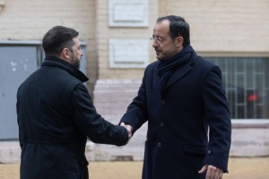 キプロス大統領、ＥＵ議長国在任中のウクライナ支援を明言