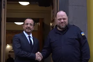 Стефанчук зустрівся в Києві з президентом Кіпру