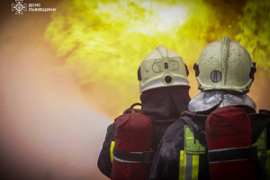 На Львівщині ліквідували пожежі, які виникли після російської атаки